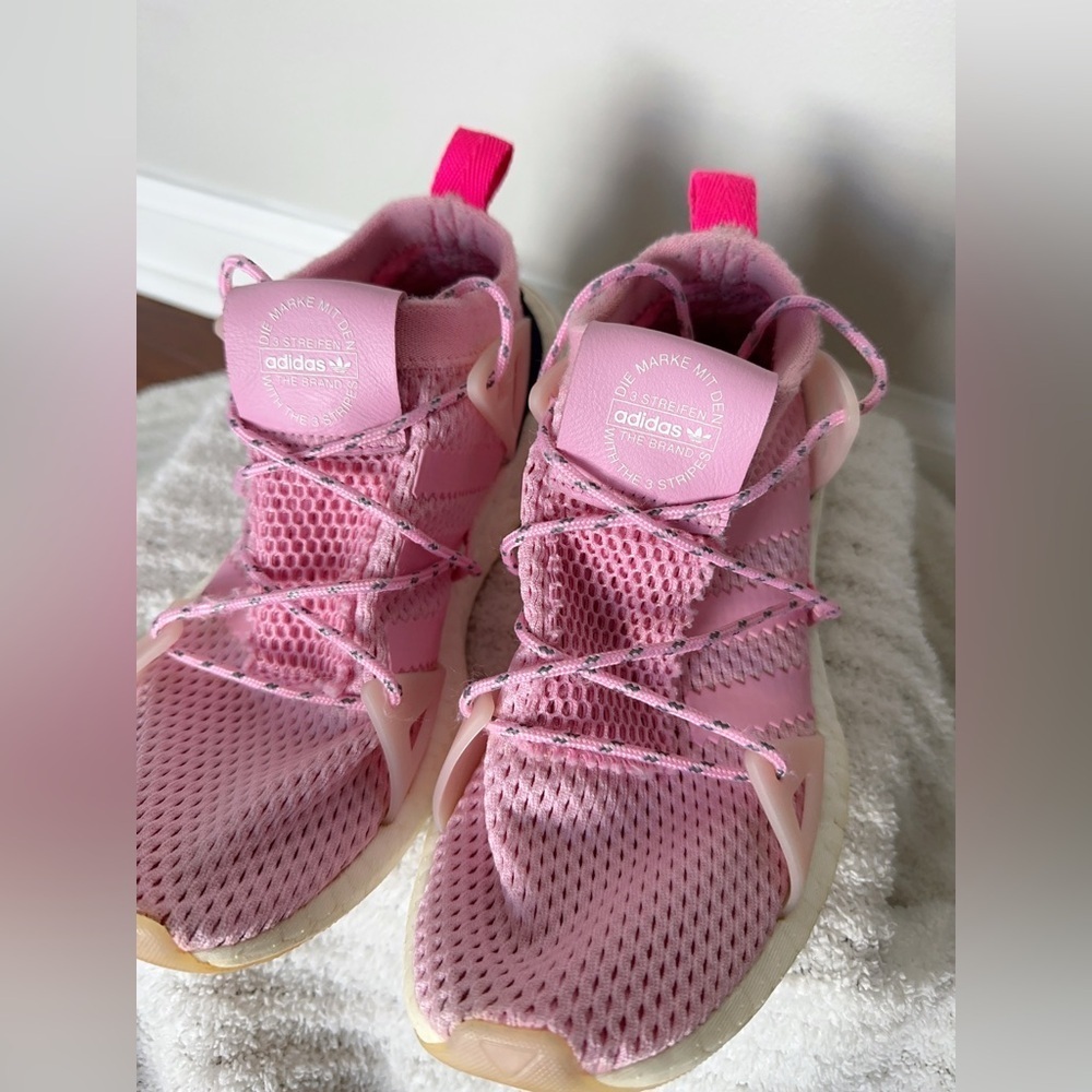 adidas Pink and Navy Women's Sneakers - Picture 12 of 15